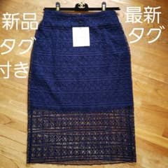 【新品タグ付き】ダイアンフォンファステンバーグ総レーススカートのサムネイル