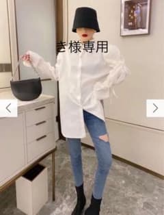 パフスリーブ 韓国ファッションのサムネイル