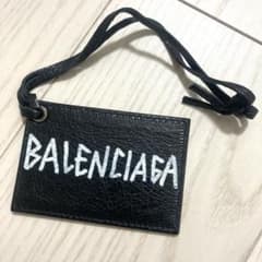 ✨超美品✨BALENCIAGA ミラー グラフィティ ロゴ レザー 黒 超希少 