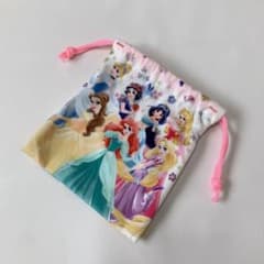 ディズニープリンセス コップ袋 巾着 かわいい キッズ 幼稚園 保育園