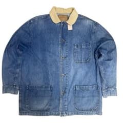 極美品✨ポロカントリー　カバーオール　ヴィンテージ　デニム　80s usa製 80s Polo Country ポロカントリー デニムカバーオール