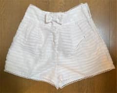 リズリサ　ショートパンツ　ピンク　レース×シースルーのサムネイル