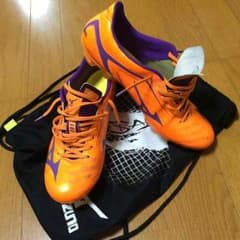 サッカー スパイク BASARA 001 オレンジ 25.5のサムネイル