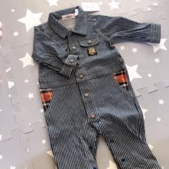 デニムロンパース  つなぎのサムネイル