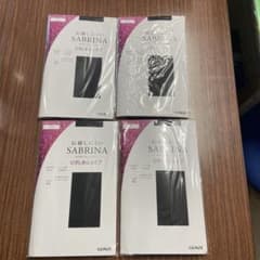 GUNZE SABRINA ひきしめストッキング L〜LLサイズ ブラックのサムネイル