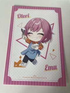 劇場版プロジェクトセカイ　タワレコカフェ　ポストカード　鳳えむのサムネイル
