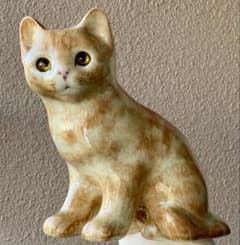 サイズ3　ウィンスタンレイキャット　ケンジントンキャット　ジンジャー猫　貫入無し サイズ3 ウィンスタンレイキャット ケンジントンキャット ジンジャー猫