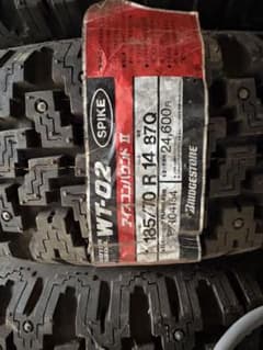 BRIDGESTONE WT-02 185/70 R14 87Q - メルカリ