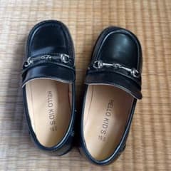 キッズ ローファー 黒のサムネイル