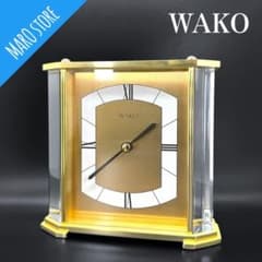 WAKO 和光 クリスタル 置時計 時計 インテリア - メルカリ