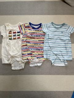 西松屋 前開き ロンパース 3枚セットのサムネイル