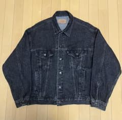 Levi's 70507 4858 先染め BLACK USA製 L 黒 - メルカリ