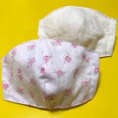 280◉手作り◉  立体インナーマスク　2枚セットのサムネイル