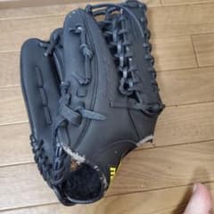 MIZUNO Pro Model 야구 장갑 블랙, 좌우 장갑
