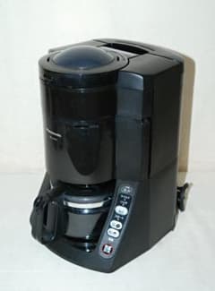 パナソニック 沸騰浄水 全自動コーヒーメーカー ミル付き NC-A55P