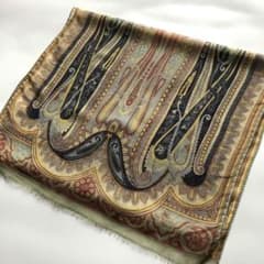 ☆エトロ☆ETRO 総柄スカーフ ストール ショール 春夏 薄手 ペイズリー