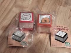 ナガノキャラクターズ ダブルスタンプ　もぐらコロッケ、アザラシ