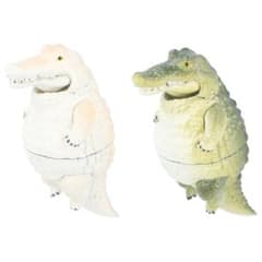 PukaPuka ぽちゃわに 緑ぽちゃわに 白ぽちゃわに ガチャ カプセルトイのサムネイル