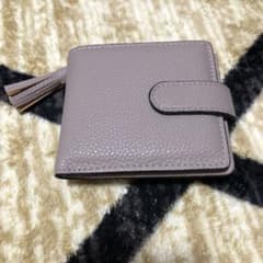 2つ折り財布！レジでもたもたしない！超時短財布！ ピンクのサムネイル