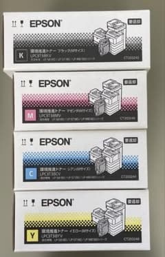 EPSON 環境推進トナーMサイズ 4色セット LPC3T38 - メルカリ