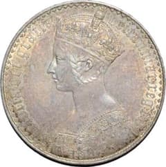 C*h様 ファンタジー｜参考品｜イギリス｜ゴシッククラウン銀貨｜1847年銘｜ヴ C*h様 ファンタジー｜参考品｜イギリス｜ゴシッククラウン銀貨｜1847年