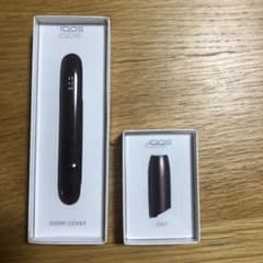 iQOS ドアカバー&キャップ　ダークブロンズ　値下げします！のサムネイル