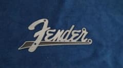 Fender アンプ用ロゴプレート 金属製のサムネイル