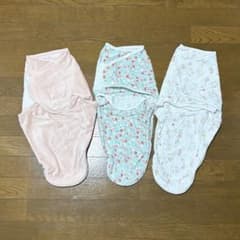 aden + anais ラップスワドル 0-3ヶ月 3枚セットのサムネイル