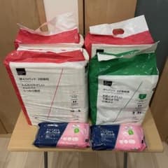 マツキヨ 尿とりパッド 2回吸収 56枚入 3個 はくパンツ うす型快適 1個