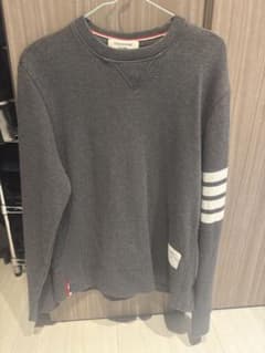 THOM BROWNE CLASSIC SWEATSHIRT DARK GREY - メルカリ