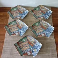 三洋陶器 祥瑞花紋 むすび皿揃 花風流 - メルカリ