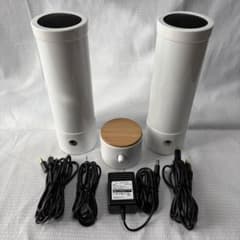 タイムドメイン】myPod 8 ホワイト スピーカー＆アンプ（シロクマ