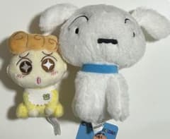 크레용 신짱 봉제인형 시로 & 해바라기