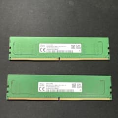 SK hynix DDR5 8GBメモリ 2枚セット - メルカリ