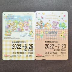ディズニーリゾートライン　フリーきっぷ　ダッフィーフレンズのサムネイル