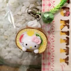 【激レア】ご当地キティ　スイーツ　根付け ストラップ ロールケーキ　バージョン 激レア】ご当地キティ スイーツ 根付け ストラップ ロールケーキ