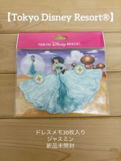 신품 미개봉 [Tokyo Disney Resort] 재스민 드레스 메모 30 장