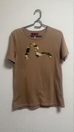 EVISU YAMANEタグ カモメロゴ 迷彩柄Tシャツのサムネイル