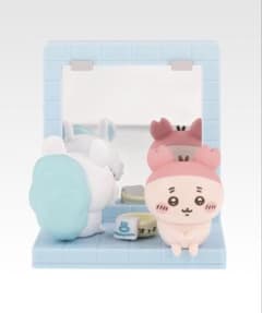 치이카와~ 뭔가 따끈따끈 치이카와의 탕~D상 귀엽다? 씻는 곳 피규어