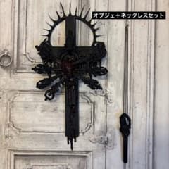 【Special Price】 闇聖母十字架オブジェB＋血族ネックレス m15061052286_1.jpg?1749634880