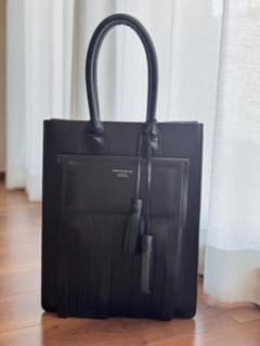 Acne Studios フリンジ トートバッグ ブラックのサムネイル