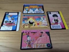当時物】ドラゴンボール カードダス 5枚セット チチ 蛇姫 セリパ