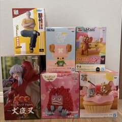 未開封 プライズフィギュアまとめ売り、6点セット - メルカリ