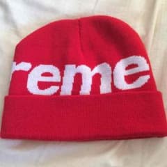 supreme big logo beanieのサムネイル