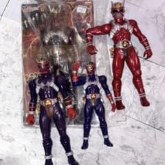 仮面ライダー響鬼 ソフビ セット - メルカリ