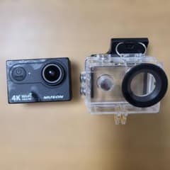 MUSON アクションカメラ 4K Wi-Fi 防水ケース付き 本体のサムネイル