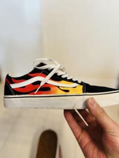 ✅いぶEve様専用Vans フレイム柄 スニーカーオールドスクール28cm/のサムネイル