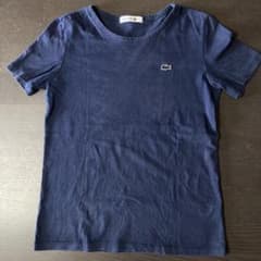 LACOSTE ラコステ 半袖Tシャツ ネイビー 38