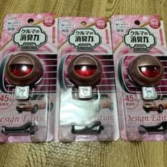 車の消臭力 クラシカルローズ  3個セットのサムネイル
