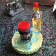 値下げ！ ミニチュア お皿 ドリンク セット ファンタのサムネイル